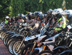 Polda Sulsel Gelar Patroli Skala Besar Ciptakan Situasi Kondusif di Kota Makassar