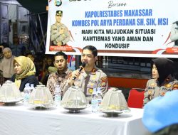 Ngopi Kamtibmas, Kapolrestabes Makassar Dengar Aspirasi Warga Karuwisi Utara