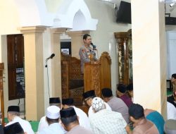 Kapolrestabes Makassar Ajak Jamaah Safari Subuh Jaga Kamtibmas