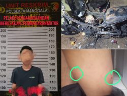 Kurang dari Sehari, Pelaku Penganiayaan dan Pembakaran Motor di Manggala Ditangkap Polisi