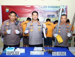 Polisi Tangkap Lima Pelaku Tawuran Geng Motor di Makassar