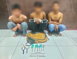 Antisipasi Kejahatan Jalanan, Polsek Mariso Tangkap Remaja Bersenjata Busur Panah di Pinggir Kanal