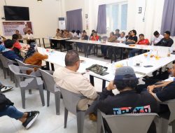 Kapolrestabes Makassar Jalin Silaturahmi dengan Elemen Buruh dan Insan Pers, Bahas Kondusifitas Kota