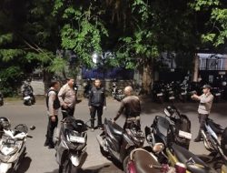 Antisipasi Geng Motor dan Tawuran, Kapolsek Manggala Turun Langsung Pimpin Patroli Malam
