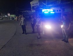Patroli Wilayah Rawan Gangguan Kamtibmas, Polsek Rappocini Tingkatkan Kewaspadaan
