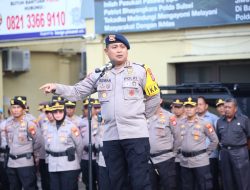 PLH Kapolrestabes Makassar Kombes Pol Muhammad Ridwan Tekankan Disiplin Anggota dan Ajak Warga Jaga Kamtibmas