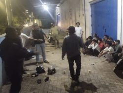 Pastikan Aman, Kapolsek Biringkanaya Pantau Kegiatan Pendaftaran Calon RT/RW