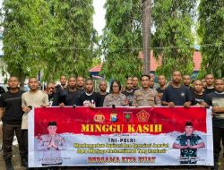 Ditbinmas Polda Sulsel Ajak Warga Aktif Jaga Kamtibmas melalui Minggu Kasih