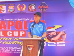 Kapolda Sulsel Buka Lomba Menembak Pra Porprov dan Kejuaraan Kapolda Sulsel Cup Tahun 2025