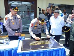 Kapolda Sulsel Resmikan Gedung SPKT dan SKCK “Parama Satwika” Serta Launching Pamapta Polrestabes Makassar