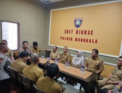 Kapolsek Manggala Bersama Pemerintah Kecamatan Perkuat Sinergi Jaga Kamtibmas dan Waspadai Bencana