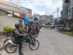 Personel Samapta Polrestabes Makassar Gencar Patroli Jaga Kamtibmas