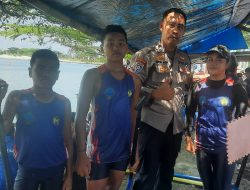 Dukung Pelestarian Tradisi, Polsek Tamalate Kawal Pra PORPROV Lomba Perahu Dayung Makassar