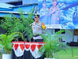 Kapolda Sulsel Pimpin Apel Bersama Personel Ditpolairud Polda Sulsel