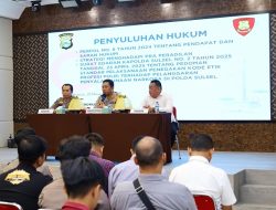 Tingkatkan Kompetensi Hukum, Personel Polrestabes Makassar Ikuti Sosialisasi Perkap No. 6 Tahun 2024