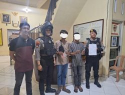Patroli Presisi Polda Sulsel Amankan Dua Remaja Pembawa Busur di Makassar