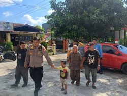 Polsek Manggala Berhasil Temukan Balita yang Dilaporkan Hilang