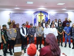 Kapolrestabes Makassar, Kapolda Sulsel dan Forkopimda Pantau Misa Natal 2025 Pastikan Situasi Kondusif