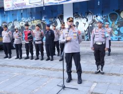 Kapolrestabes Makassar Pimpin Apel Kesiapan Pengamanan Aksi Unjuk Rasa Mahasiswa Papua