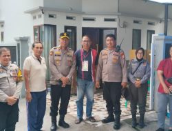 Kapolsek Tamalate Pantau Pengamanan Pemungutan Suara RT di TPS