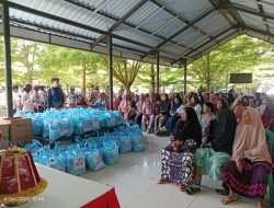 Warga Untia Antusias Ikuti Bakti Sosial HUT ke-78 Reserse Polri