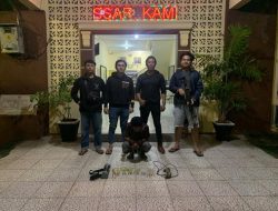 Resmob Polsek Tamalate Ringkus Pria Pembuat Anak Panah