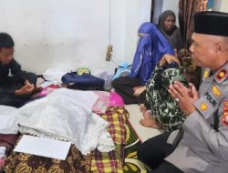 Wujud Empati, Kapolsek Tamalate Melayat ke Rumah Duka Warga yang Berduka