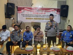 Kapolsek Tamalate Gelar Silaturahmi “Tudang Sipulung” Jelang Perayaan Natal dan Tahun Baru 2026