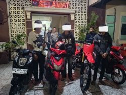 Gagalkan Balap Liar dan Perang Kelompok, Polsek Tamalate Amankan Empat Remaja