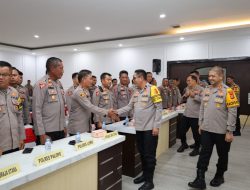Kapolrestabes Makassar Sambut Kunjungan Tim Supervisi Ops Lilin 2025 Mabes Polri