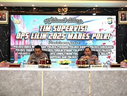 Hadapi Nataru, Mabes Polri Supervisi Pelaksanaan Ops Lilin 2025 di Polrestabes Makassar