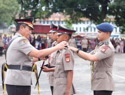 Kapolda Sulsel Pimpin Penutupan dan Pelantikan Bintara Polri T.A. 2025 di SPN Polda Sulsel
