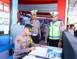 Pastikan Perayaan Natal 2025 Aman Kondusif, Kapolrestabes Makassar Tinjau Pos Pam dan Gereja