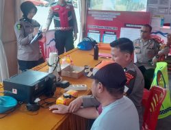 Biddokkes Polda Sulsel Berikan Layanan Pemeriksaan Kesehatan di Pos Pam Operasi Lilin 2025