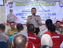 Ngopi Kamtibmas di Rappocini, Kapolrestabes Makassar Ajak Warga Jaga Kamtibmas