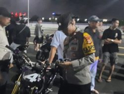 Menertibkan Balap Liar dan Knalpot Brong di Kawasan CPI, Polsek Tamalate Amankan Puluhan Kendaraan