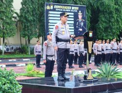 Kapolda Sulsel Pimpin Apel Gabungan Personel Polda Sulsel, Tegaskan Dukungan terhadap Keputusan Kapolri