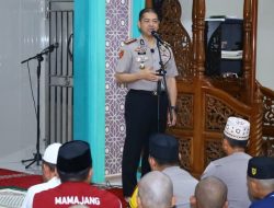 Melalui Safari Subuh, Kapolrestabes Makassar Imbau Orang Tua Awasi Pergaulan Anak