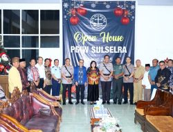 Kapolda Sulsel Hadiri Open House Nataru 2025–2026 di Gedung PGI Sulselbara