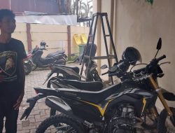 Polsek Tamalate Serahkan Sepeda Motor Hasil Temuan kepada Pemiliknya