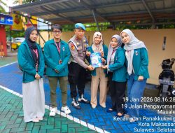 Polsek Panakkukang Sosialisasikan Barcode Pengaduan Cepat Propam Polri kepada Masyarakat