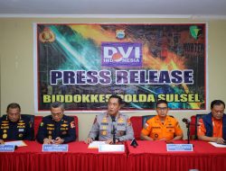 Biddokkes Polda Sulsel Gelar Konferensi Pers Hasil Identifikasi Korban Kecelakaan Pesawat ATR 42-500, 1 Korban Teridentifikasi