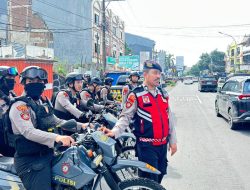 Patroli Perintis Presisi Sat Samapta Polrestabes Makassar Gelar Patroli Rutin