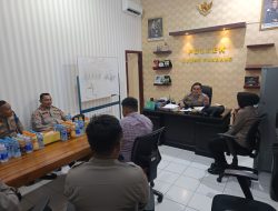 Kapolsek Ujung Pandang Pimpin Anev Mingguan, Tekankan Kekompakan dan Pelayanan Responsif