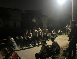 Personel Polrestabes Makassar Siaga Antisipasi Tawuran Kelompok di Kecamatan Tallo