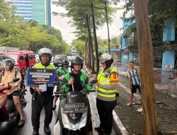 Satlantas Polrestabes Makassar Gelar Operasi Keselamatan Pallawa 2026