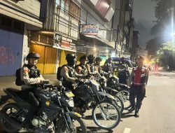Patroli Perintis Presisi Sat Samapta Polrestabes Makassar Intensifkan Patroli Dini Hari, Cegah Gangguan Kamtibmas
