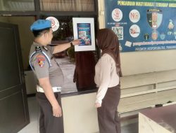 Propam Polsek Manggala Gencar Sosialisasikan Pengaduan Cepat Propam Polri