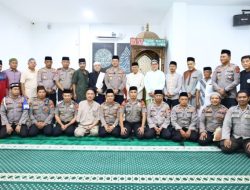 Kapolrestabes Makassar Gelar Safari Subuh di Masjid Mithmainnul Qulub Mariso