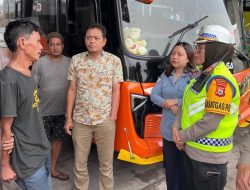 Operasi Keselamatan Pallawa 2026, Sat Lantas Polrestabes Makassar Gelar Ramp Check di Terminal